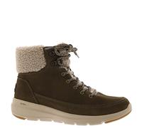 Skechers Femme Glacial Ultra Woodlands Winter Boots,Lace-up Shoes, Olive, 37 EU