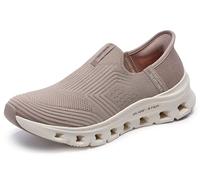 Skechers Femme Glide-Step Pro Everyday Citizen Slip-In ENTRAINEUSE, Tan Knit/Trim, 41 EU