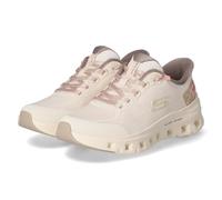 Skechers Femme Glide-Step Pro Pure Motion, Natural Mesh Brown Trim, 38.5 EU