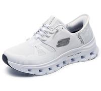 Skechers Chaussures slip-on Glide-Step Pro Mesh blanc/argent, vegan, 37,5 EU