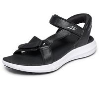 Skechers Femme Go Golf Slip-in Sandal for Women, Black White, 41 EU