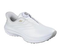 Skechers Femme Go Golf Women's Synthetic Upper Dial Closure Spike Less Golf Shoes Slip-in ENTRAINEUSE, White Twist Fit, 37.5 EU