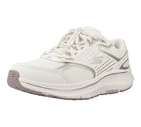Skechers Femme Go Run Consistent 2.0 Advantage Basket, Natural Leather/Gold Trim, 39 EU