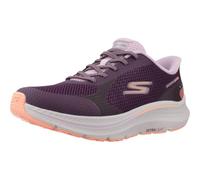 Skechers Femme Go Run Consistent 2.0 Captiva Basket, Dark Purple Textile/Trim, 41 EU