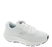 Skechers Femme GO Run CONSISTENT 2.0 Engaged, Bordure Noire en Textile Blanc, 37.5 EU