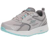 Skechers Femme Go Run Consistent Baskets, Grey Turquoise, 38 EU Large