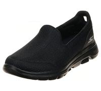 Skechers Femme Go Walk 5 Baskets, Black Textile Trim, 36 EU