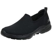 Skechers Femme Go Walk 6-Clear Virtue Basket, Noir, 39 EU Large