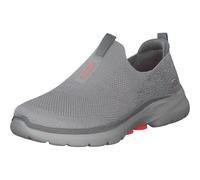 Skechers Femme GO Walk 6 Glimmering Sneakers,Sports Shoes, Grey, 39.5 EU