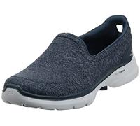 Skechers Femme GO Walk 6 Grand Horizon Basket, Navy, 39 EU