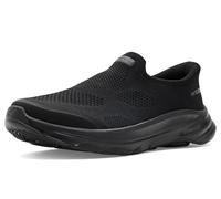 Skechers Femme GO Walk 8 Nova Sneaker, Black, 40 EU Large