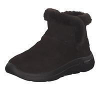 Skechers Femme Go Walk Arch Fit Cherish Bottine, Daim Marron Chocolat, 38.5 EU