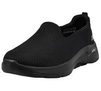 Skechers Femme Go Walk Arch Fit-Grateful Sneakers Basses, Black, 35.5 EU