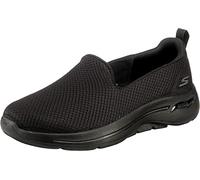 Skechers Femme Go Walk Arch Fit-Grateful Sneakers Basses, Black, 37 EU