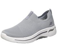 Skechers Femme Go Walk Arch Fit Iconic Baskets, Gris, 40 EU
