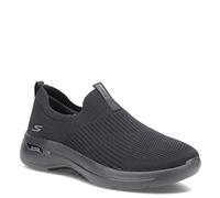 Skechers Femme GO Walk Arch FIT Iconic Sneaker, Black, 37.5 EU Large
