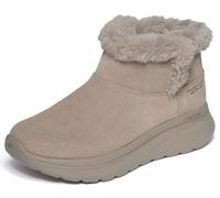 Skechers Femme Go Walk Arch Fit N-Joy Boot Bottes, Taupe Suede, 42 EU