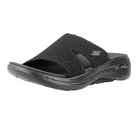 Skechers Femme GO Walk Arch FIT Sandale Joyful, Black Textile, 39 EU