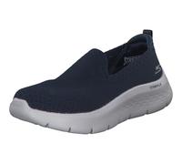Skechers Femme Go Walk Flex Bright Summer Basket, Bleu Marine, 41 EU