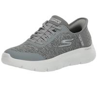 Skechers Femme Go Walk Flex Dacey Kit Mains Libres Basket, Gris, 36.5 EU