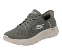 Skechers Femme Go Walk Flex Grand Entry Basket, Vert Olive, 37 EU