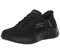 Skechers Femme Go Walk Flex Grand Entry Shopping-Feed;Mujer;Zapatillas-Bajas-Mujer, Black Textile Trim, 38 EU