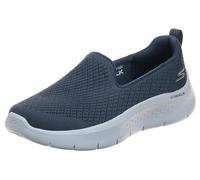 Skechers Femme Go Walk Flex Ocean Sunset Baskets, Navy Textile/Trim, 35.5 EU