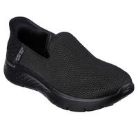 Skechers Femme Go Walk Flex Chausson, Bordure en Textile Noir, 35.5 EU