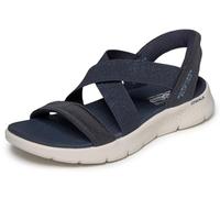 Skechers Femme Go Walk Flex Sandal Glimmer Up Slip-in ENTRAINEUSE, Navy, 39 EU