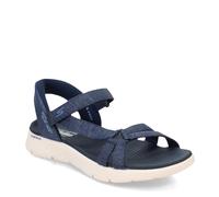 Skechers Femme GO Walk Flex Sandal Illuminate, Navy, 41 EU
