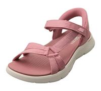 Skechers Sandales Slip-Ins Go Walk Flex Illuminate - Facile à enfiler - Rose Femme 39
