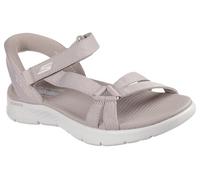 Skechers Femme GO Walk Flex Sandal Illuminate, Taupe, 39 EU