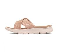 Skechers Femme GO Walk Flex Sandal Impressed Glissante, Taupe, 41 EU