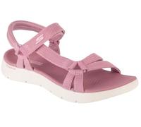 Skechers Femme Go Walk Flex Sandal Sublime, Mauve Textile, 40 EU
