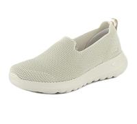 Skechers Femme Go Walk Joy-Sensational Day Basket, Taupe Textile/Trim, 38 EU