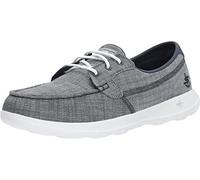 Skechers Go Walk Lite Isla Boat Chaussures pour femme, bleu marine, 37.5 EU