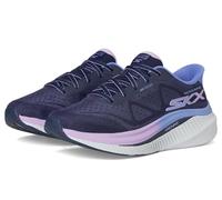 Skechers Femme Go Walk Max Cushioning Arch Fit Areena Basket, Navy Textile/Lavender Trim, 42 EU