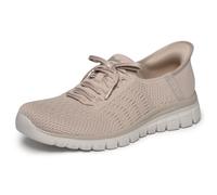 Skechers Baskets Graceful First Blush pour Femme, Taupe, 36 EU