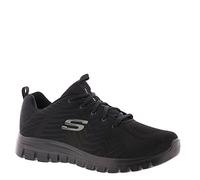 Skechers Femme Graceful Get Connected Baskets, Black, 41 EU Large