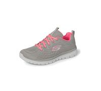 Skechers Femme Graceful-Get Connected Baskets, Gris Gris Mesh Coral Trim Gycl, 36.5 EU