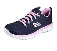 Skechers Femme Graceful-Get Connected Baskets, Marine, 36 EU