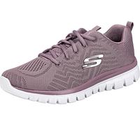 Skechers Femme Graceful Get Connected Boty, Lavender Mesh Lavender Trim, 41 EU