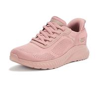 Skechers Femme Hands Free Slip-ins: Bobs Sport Squad Chaos-Current Muse Basket, Rose, 37 EU Large