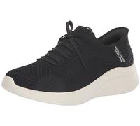Skechers Femme Hands Free Ultra Flex 3.0 Brilliant Path Basket, Trim Noir et Blanc, 38 EU Large