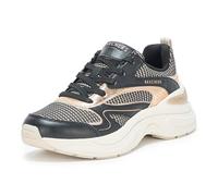 Skechers Femme Hazel-Metallic Soiree Basket, Noir/Or, 39 EU