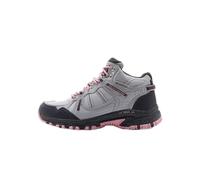 Skechers Femme Hillcrest Bound Peak Pic lié au Repos, Gray Synthetic Textile Pink Trim, 38 EU