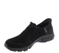 Skechers Femme Hillcrest Sunapee, Black Suede/Lycra/Trim, 38.5 EU