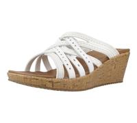 Skechers Beverlee Chaud Ressort Mémoire Mousse Slip Sur Compensé Summer Sandales