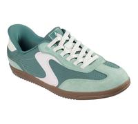 Skechers Femme Hotshot Everyday Ease, Green Nylon Leather Pink Trim, 41 EU