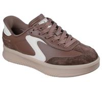 Skechers Femme Hotshot Hi Lifted Luxe Basket, Brown Duraleather/Leather/Trim, 38.5 EU